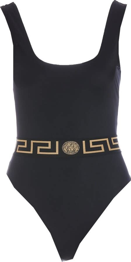 swimwear versace|Versace greca One Piece swimsuit.